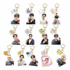 Seventeen Member Acrylic Keycharm
